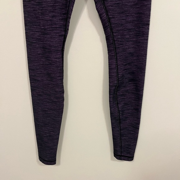 Lululemon Wunder Under Pant *Denim Reversible Slub Denim Tender Violet 6 - Picture 10 of 16